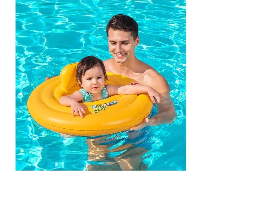 FLOTADOR AROS AMARILLO 69CM BESTWAY